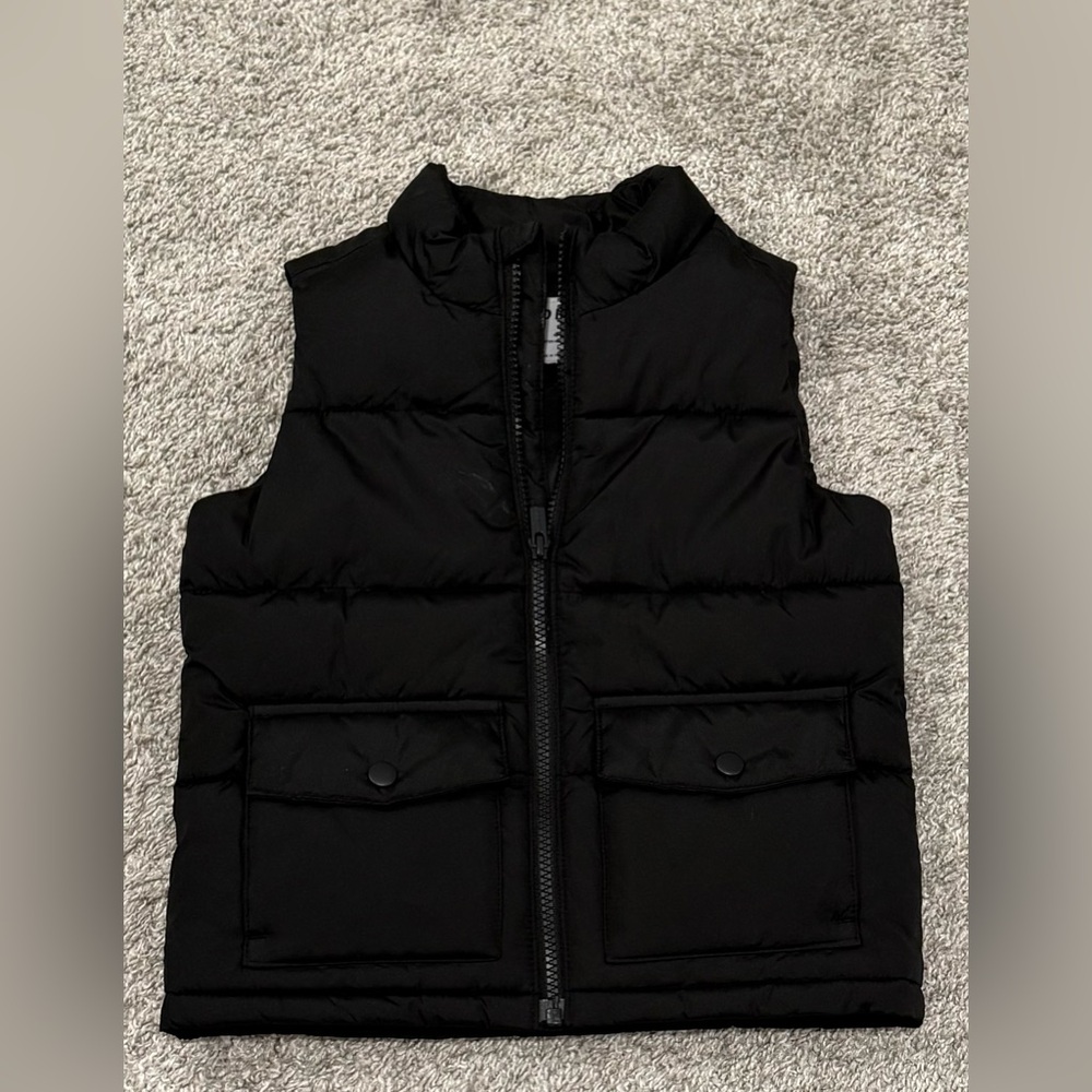Old Navy Black Water-Resistant Vest